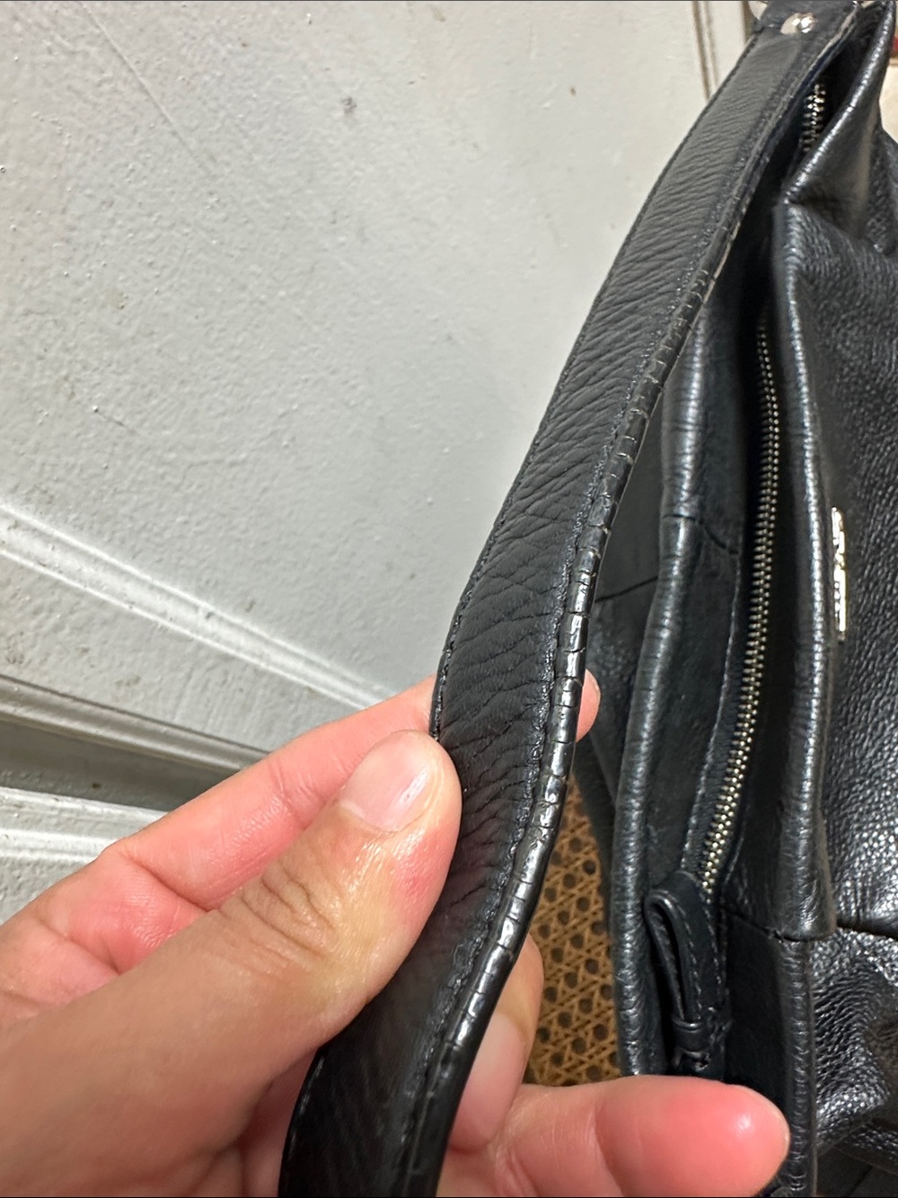 Coach Black Pebbled Leather Shoulder Hobo - Picture 3 of 14